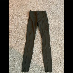 Lululemon Fast and Free Tight 31” Olive
